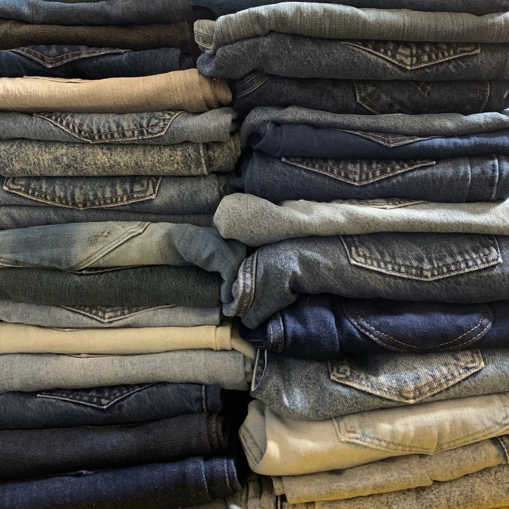 5 Piece Wholesale Vintage Denim Mystery Box